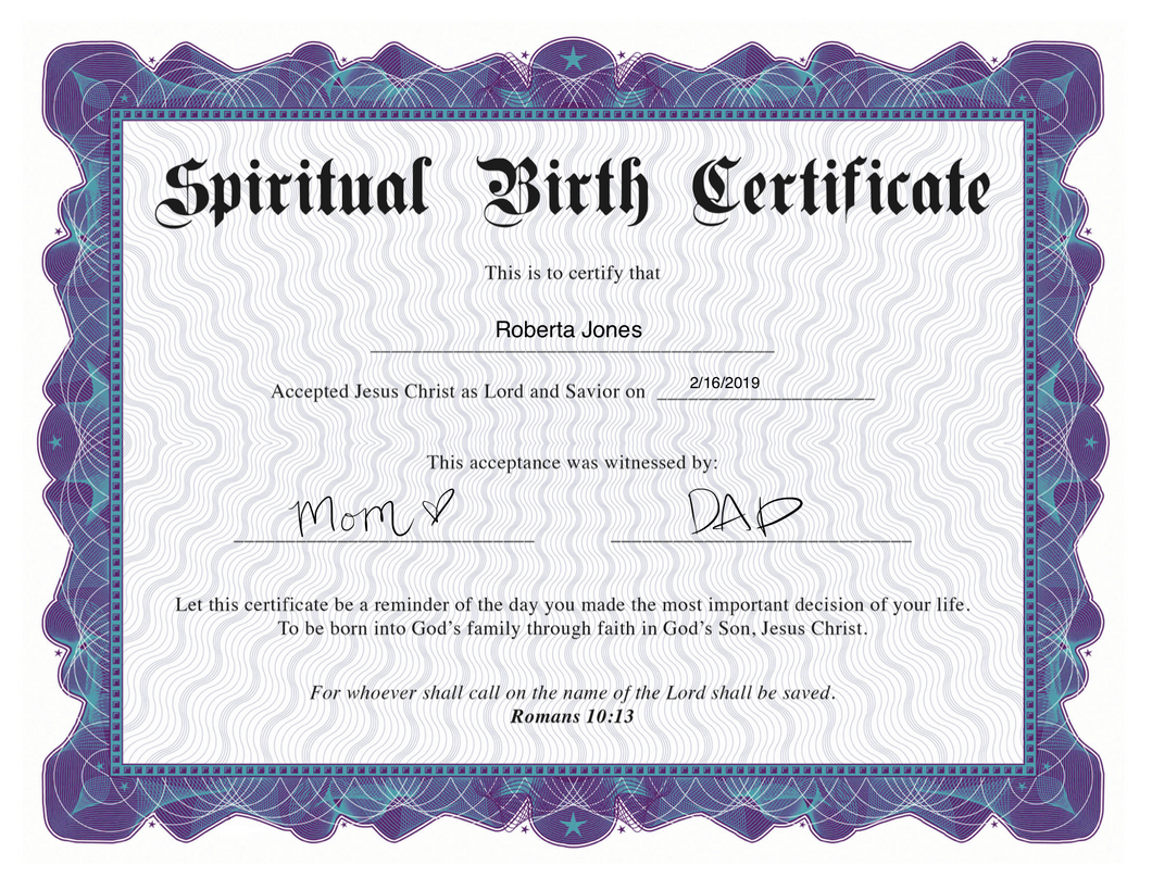 spiritual-birth-certificate-template-instant-download-sarahblount for Free Printable Birth Certificate Template Spiritual Birth Certificate Template - Instant Download – sarahblount for Free Printable Birth Certificate Template